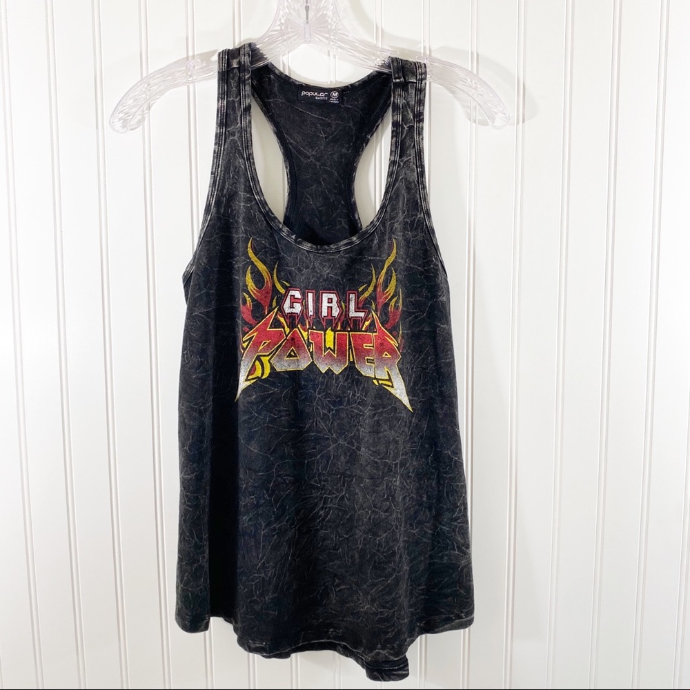 GIRL POWER Racerback Tank Top